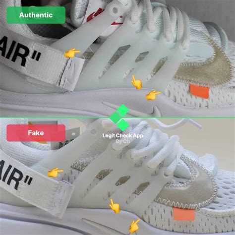 nike air prestos legit vs fake|nike white presto logo.